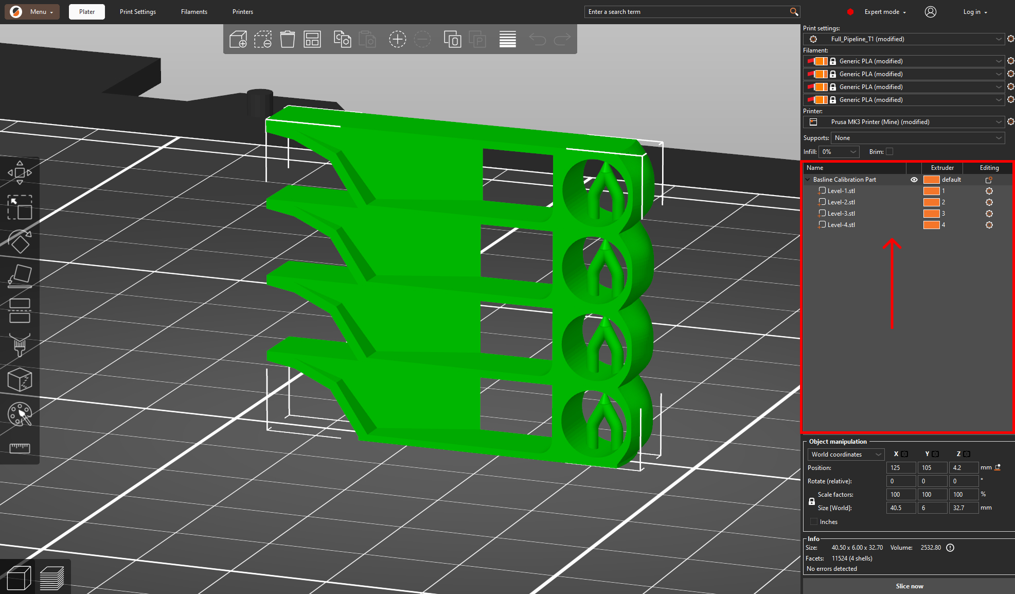 Multi Part Temperature Tower